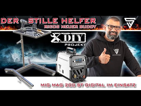 STAHLWERK - Der flexible Montagetisch  für jede Werkstatt - MIG MAG 200 ST Digital