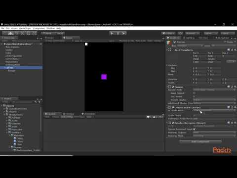 Hands On Unity 2018 x Game Development for Mobile Loading Assets in Unity | packtpub com