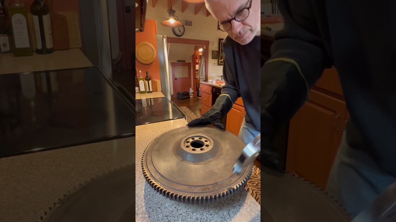 Ring gear installation: 475° for 25 minutes and drop it on the flywheel.
