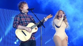 Beyonce and Ed Sheeran Perform &quot;Drunk in Love&quot; Duet