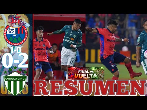 ANTIGUA GFC CAMPEÓN| Municipal 1 (1) vs Antigua GFC 0 (2) RESUMEN Y GOL FINAL DE VUELTA TORNEO AP 25