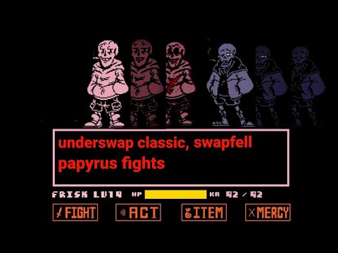 Underswap classic (phase 1—3) swapfell chinesse version (phase 1—2) Complete