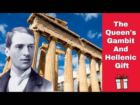 The Queen's Gambit And Hellenic Gift | Harry N Pillsbury vs Amos Burn: Hastings 1895