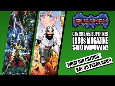 Ghouls 'N Ghosts vs. Super Ghouls 'N Ghosts: 1990s Critics Pick the Winner!