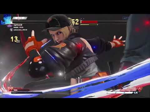 SFVAE - Sako (Lucia) vs. Evil Dan
