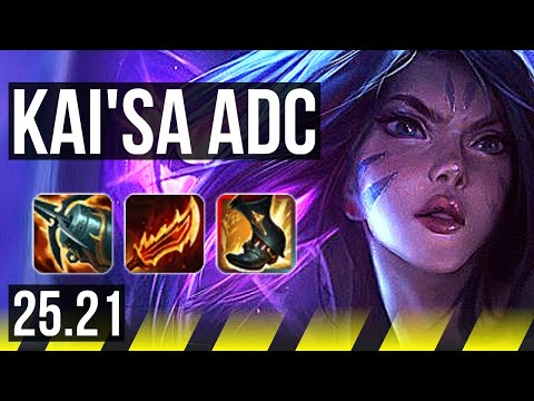 KAI'SA & Alistar vs EZREAL & Sylas (ADC) | 20/0/5, Legendary, Rank 5 Kai'Sa | EUW Challenger | 25.21