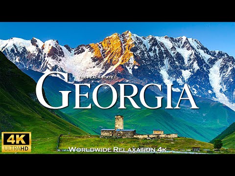 GEORGIA 4K ULTRA HD • Scenic Relaxation Film with Peaceful Relaxing Music & Nature Video Ultra HD