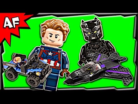 Vidéo LEGO Marvel 76047 : La poursuite de la Panthère noire