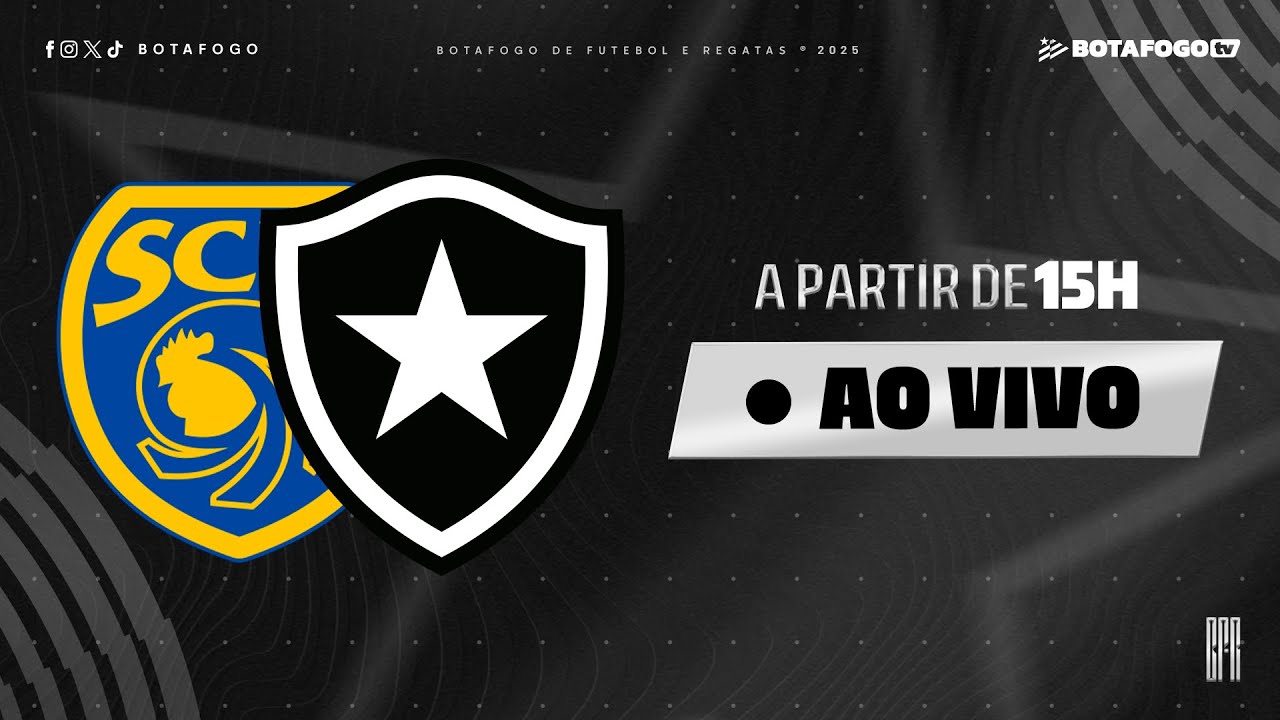 AO VIVO | Sampaio Corrêa x Botafogo | 3ª Rodada Carioca