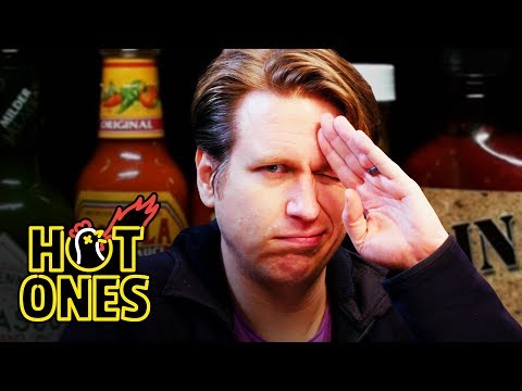 Pete Holmes Does Improv While Eating Spicy Wings | Hot Ones