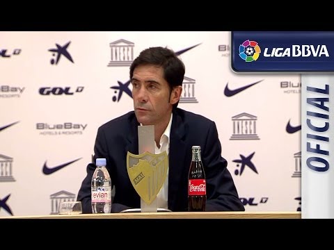 Press Conference Marcelino García after Málaga CF (2-0) Villarreal CF - HD
