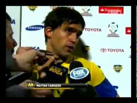 Caruzzo "Hace 2 años llegue a Boca y soñaba con cosas asi"