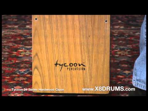 Tycoon TK-24 Kids Cajon Drum Demo & Review by X8 Drums