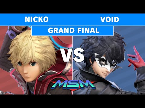 MSM 220 - Demise | Nicko (Shulk) Vs CLG | Void (Joker) Grand Finals - Smash Ultimate