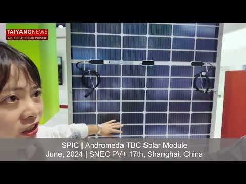 SPIC Speaks About Its Solar PV Products To TaiyangNews At SNEC
