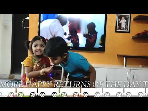 SATWIKA 3rd Birthday video ..