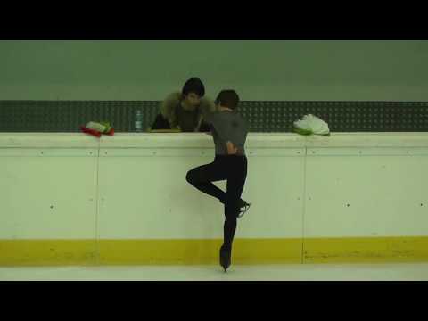 Cup of Tyrol 2018 - Deniss Vasiljevs training fs