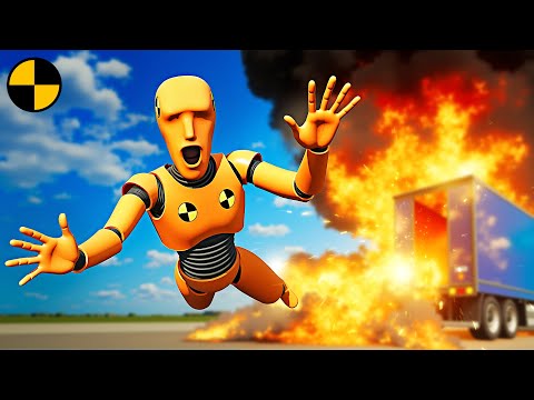 OUT OF CONTROL DUMMIES #2 | BeamNG drive Cinematic Car Crashes