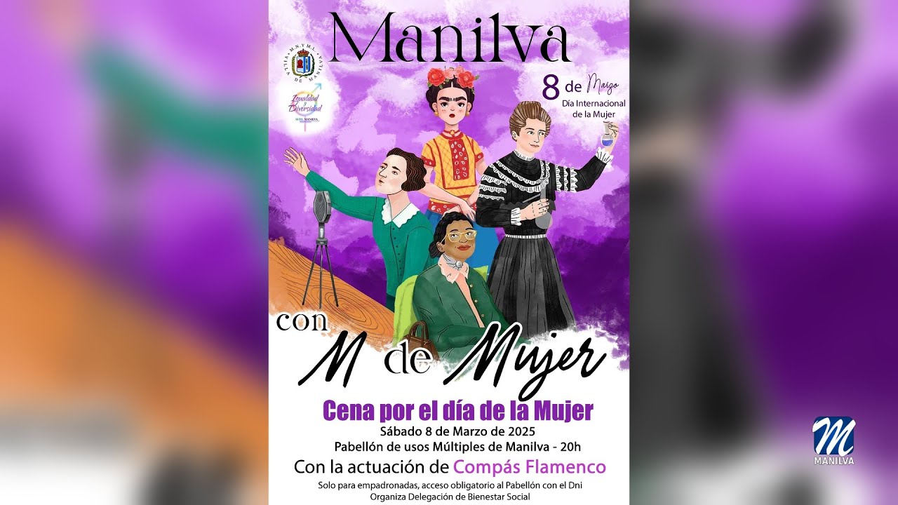 Cena con motivo del día de la mujer