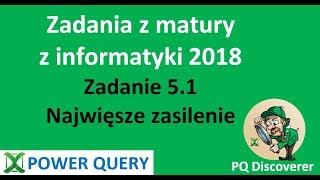 Power Query 51 - Matura z informatyki 2018 - Największe zasilenie zad 5.1