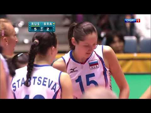 2010 FIVB Women's World Championship Final   Russia vs Brasil clip3