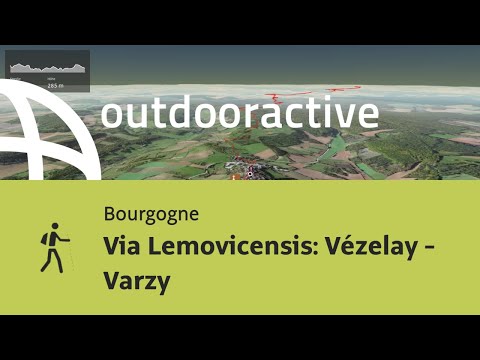 Pilgerweg in der Bourgogne: Via Lemovicensis: Vézelay - Varzy