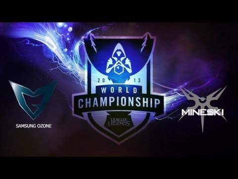 Samsung Ozone  vs Team Mineski Group Stage Day 6 World Championship Season 3 2013