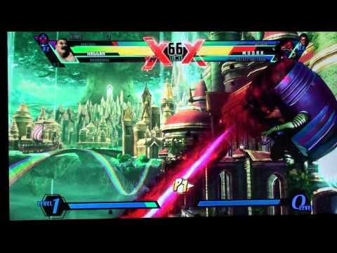 Jan (Dormammu, Sentinel, Haggar) vs Elvergon (Rocket Raccoon, Modok, Wesker) loser semis