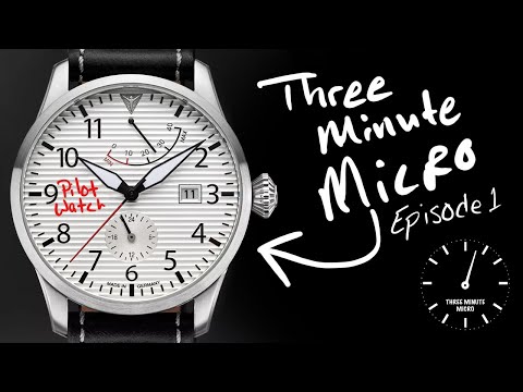 Three Minute Micro | Episode 1 Pilot Watch