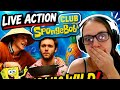 I Reacted To A LIVE ACTION Club SpongeBob Episode And It Got WEIRD