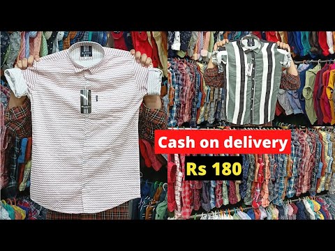 Men cotton shirts, wholesale clothing cash on delivery, whol...