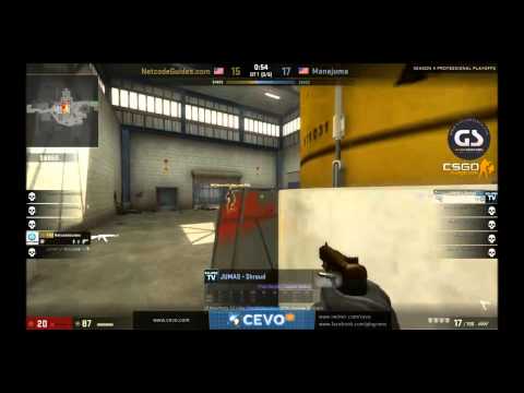 Shroud Clutch Ace | Manajuma vs. NetcodeGuides.com | de_nuke