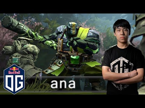 OG.ana Earth Spirit Gameplay - Battle Cup - OG Dota 2.