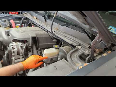 How and Where to Add Brake Fluid on 2007-2013 Chevy Silverado & GMC Sierra (GMT900 Chassis)
