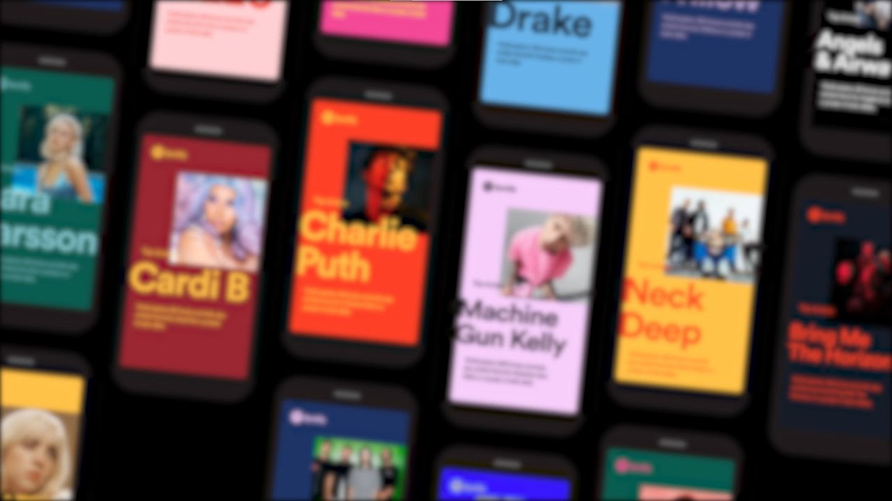 Spotify ad animation - Motion Design Training