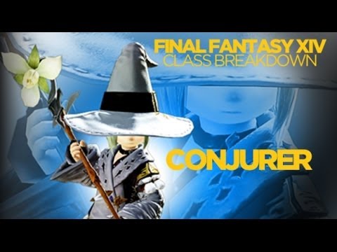 Final Fantasy XIV A REALM REBORN main mission guild Conjurer level 20 Sylphie's Trials [HD]