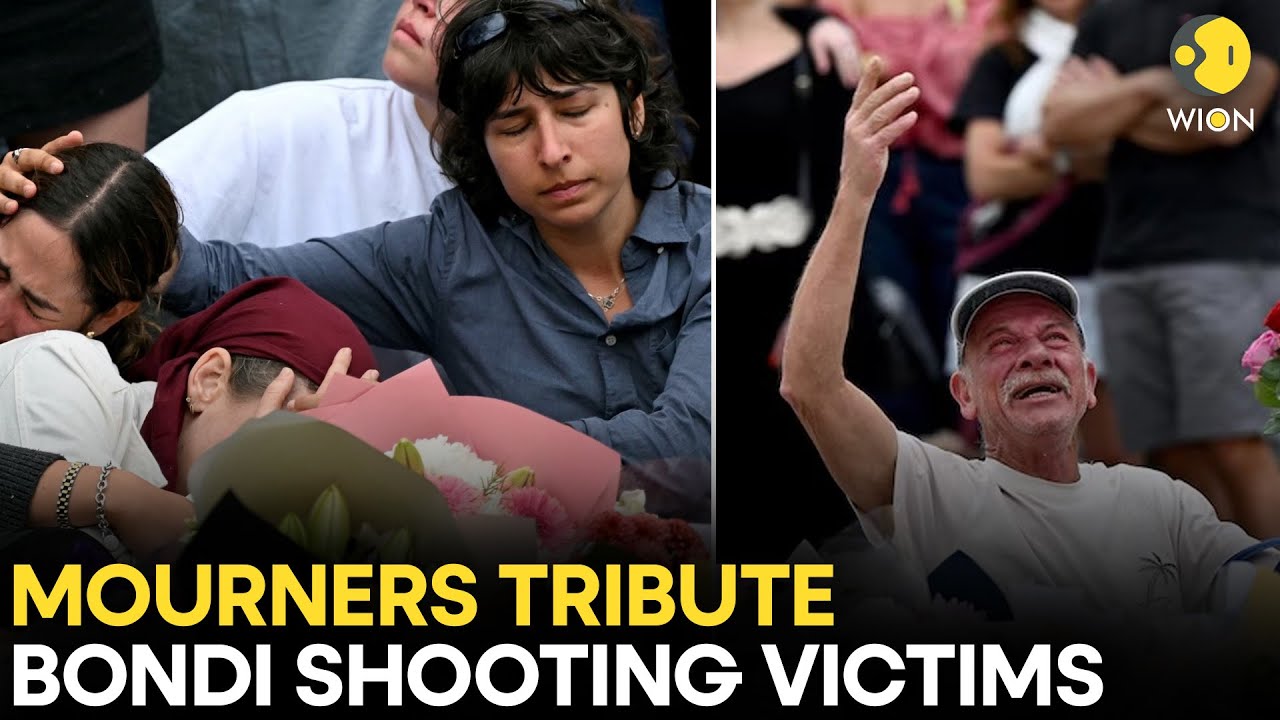 Bondi Beach Shooting LIVE: Mourners Lay Flowers to Honor Victims of Hanukkah Shooting | WION