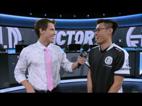 TSM Beats Flyquest-Wildturtle talks post game-league of legends[playoffs]