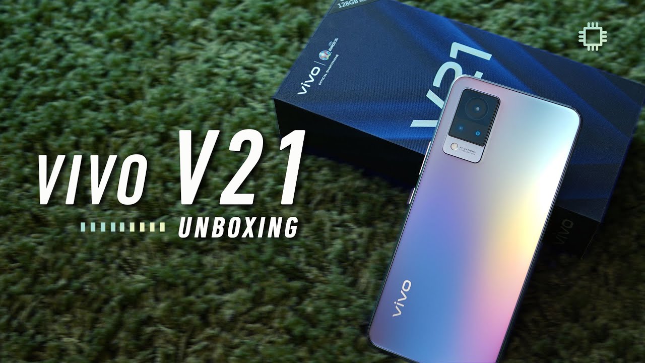 vivo V21 Unboxing & Hands on: It has a 44MP selfie camera!