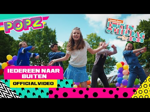 POPZ - Iedereen Naar Buiten (Officiële Video) [Nationale Buitenspeellied 2023]