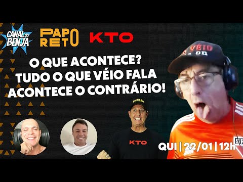 Papo Reto com Benja, Gladiador, Mano e Véio - ep. 525 - 22/01/2026