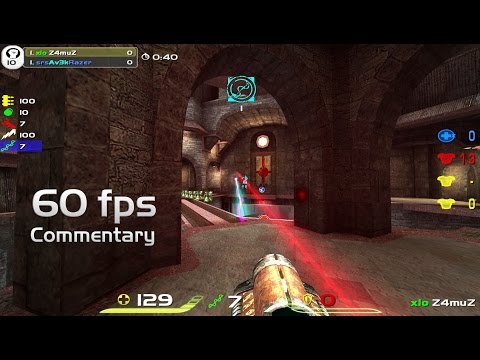 Av3k vs Z4muZ - DreamHack Winter 2009 [with Commentary] QuakeLive Grand Final 4k60fps