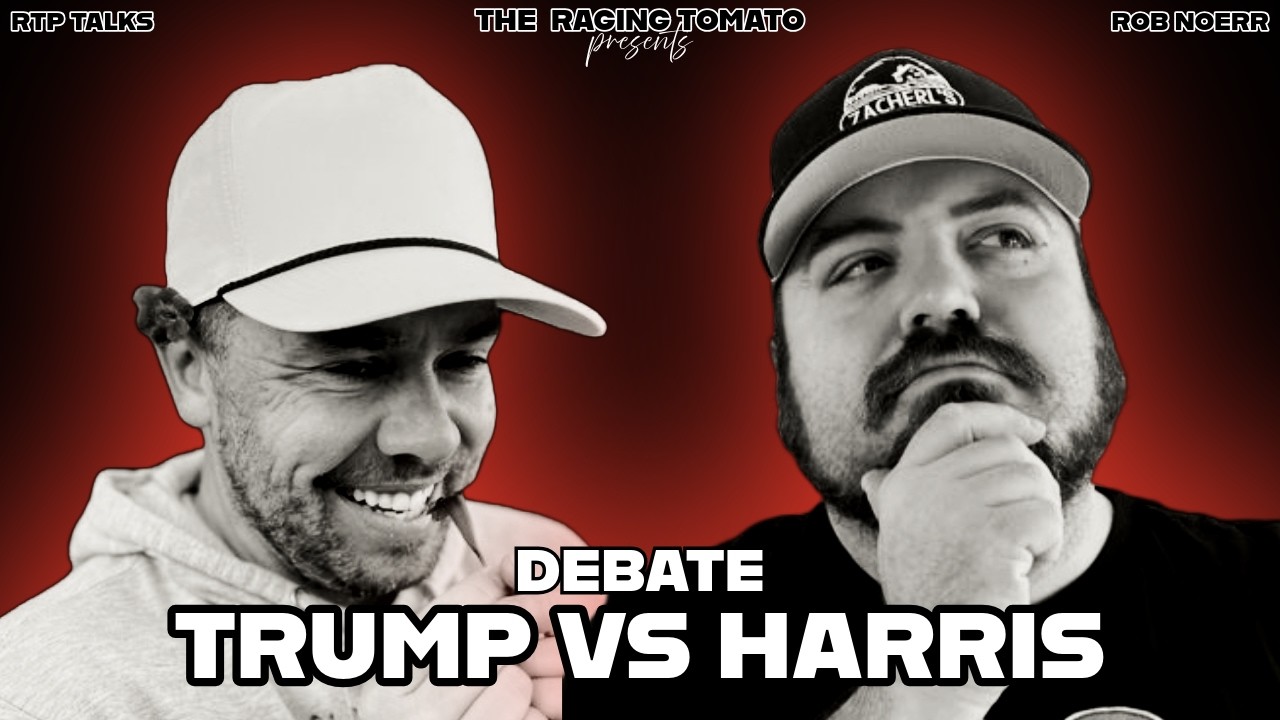 YouTube thumbnail for Debate: We are better off having elected Trump than Kamala @NormalAmericawithRobNoerr @RTP-Talks