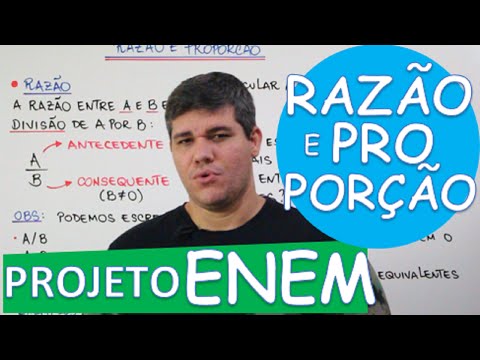 RAZÃO E PROPORÇÃO (1/21)