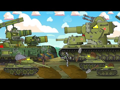 KV-6 - I WILL NO LONGER FIGHT IN THIS WAR! - Cartoons about tanks