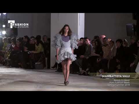 GIAMBATTISTA VALLI Ready-to-Wear Paris Fashion Week Spring/Summer 2018