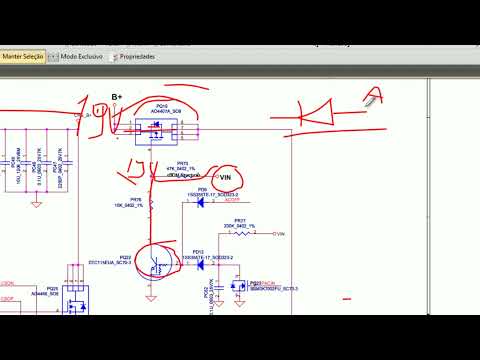 CIRCUITO DE CHARGE | MOSFET COMUTADOR | ALIMENTAÇÃO PELA FONTE OU PELA BATERIA | NOTEBOOK
