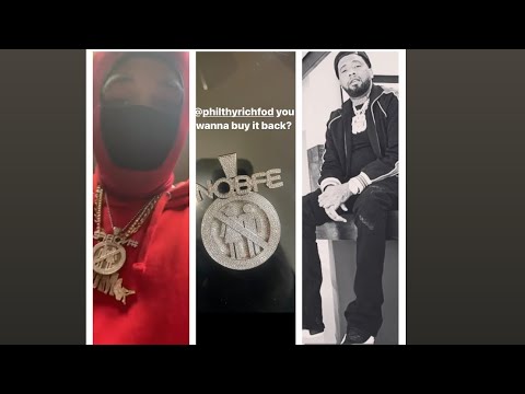 Mozzy Member Snatches Philthy Rich Chain & Tells Him To Buy It Back 😮