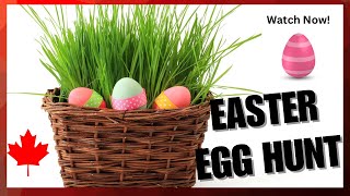 Easter Egg Hunt - Let's Find Some Easter Eggs! Please do Watch. #easteregg   #easter #fun #canada