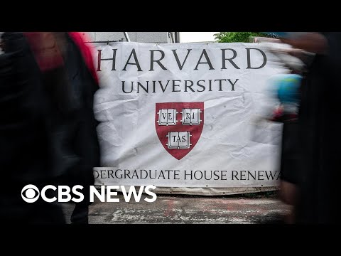 Harvard faculty, students and alumni rally outside courthouse amid Trump legal battle